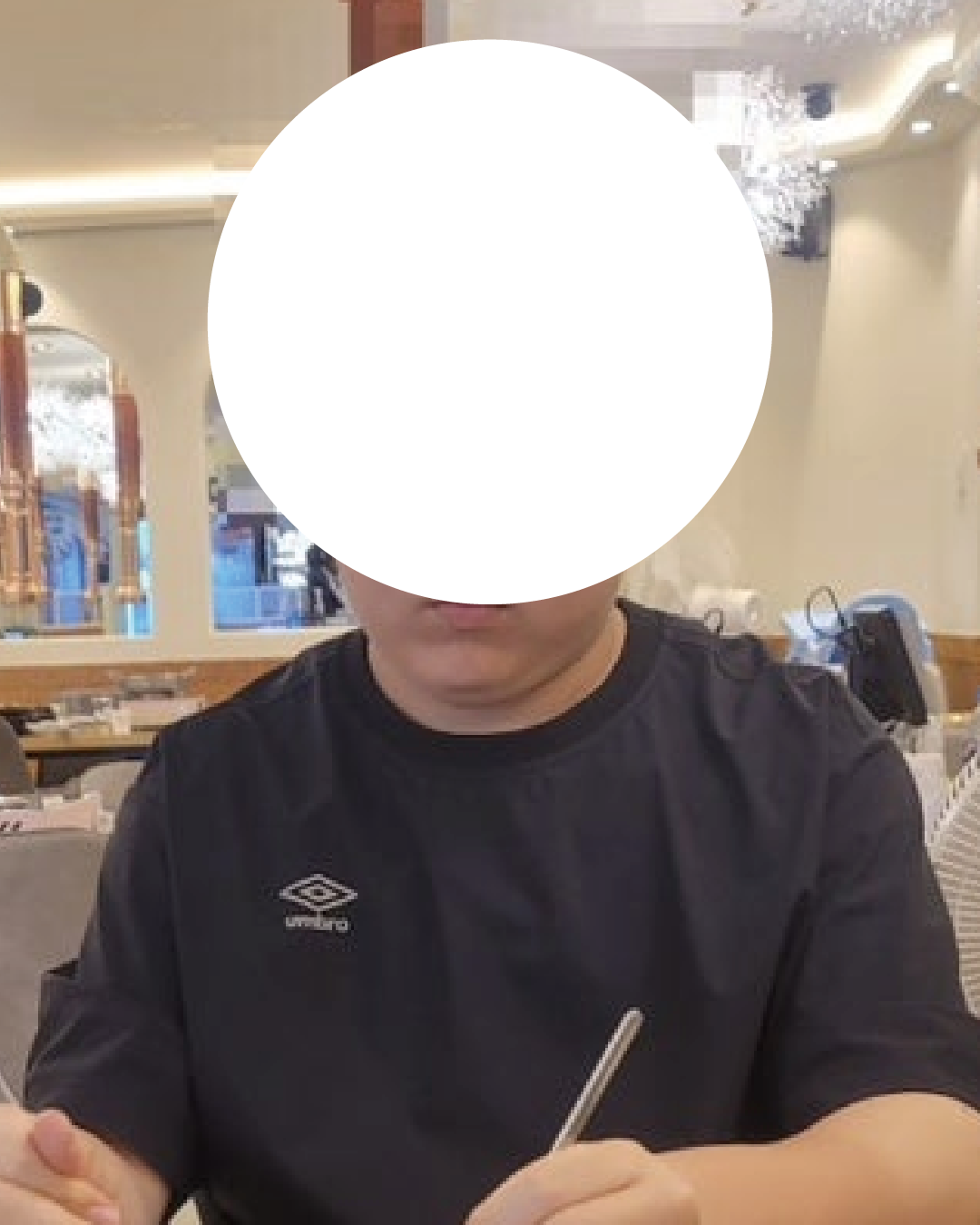 운남동 PT 중학생 회원님의 체중 감량 이야기 · 운동 전 사진